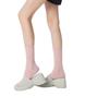 Nuevos Calcetines de Invierno 2025 para Mujer, Calcetines de Terciopelo para Bebé Espesos y Cálidos de Lana, de Media Pantorrilla, Color Sólido Versátiles Suaves Calcetines Caídos