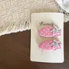 Nuevos Pasadores, Ligas, Pasadores, Pinzas Laterales y Diademas Infantiles de Cuadros Coloridos, Estrellas y Fresas