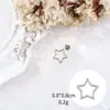 Accesorios para Arte de Uñas de Mariposa Plateada Lujo Ligero Moño Tridimensional Metal Alas de Mariposa Grande Adornos de Diamantes para Uñas Explosiones de Celebridad de Internet