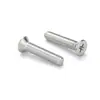 Tornillos de cabeza plana de acero inoxidable 304, tornillos avellanados de cabeza Phillips 819, tornillos de máquina extendidos, tornillos de máquina planos para el hogar, M3, M4, M5