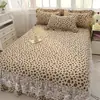 2026 Novo Estilo Saia de Cama de Solteiro de Algodão Acolchoado Peça Única