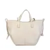 Bolsa Tote Grande de Couro Sintético Estilo Retrô Coreano para Mulheres Outono Inicial 2025 Versátil para o Dia a Dia Bolsa Lateral Bolsa de Ombro Casual