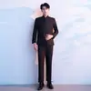 Vestido Negro para Actuación Coral, Nuevo Vestido Largo para Mujer, Atuendo de Actuación Coral para Adultos, Traje de Escenario para Exámenes de Arte