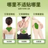 Parches para Cervicales y Rodillas Fórmula de Medicina Tradicional China, Caja de Parches de Hoja de Moxa para Moxibustión de Articulaciones Lumbares, Parches Calientes de Moxibustión de Artemisa al por Mayor