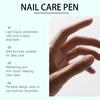 Pluma para el Cuidado de las Uñas, Esmalte de Uñas Refrescante Diario, Hidratante para la Superficie de las Uñas, Pluma Suave e Hidratante para el Cuidado de las Uñas de los Dedos