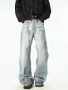 Ropa para Hombre Maple House / Primavera 2026 Nueva Marca de Moda Americana High Street Talla M Corte Holgado Jeans Ligeramente Acampanados Pantalones Largos para Hombre