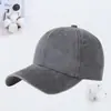 Boné de Baseball Retrô Desgastado Lavado Versátil Estilo Coreano com Logo Personalizado Proteção Solar Bico de Pato para Homens com Bordado Impresso