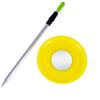Plato simple en forma de disco para cebo de arrastre, capa única, magnético fuerte, plato para cebo de frotación, lugar de pesca silvestre, plato para cebo de arrastre con tapón, plato para cebo de pesca Mini Portátil