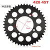 Piñón de Cadena para Motocicleta, Go-Kart, Accesorios para ATV, Piñón de Cadena para Vehículo Todoterreno Colección de Platos 420 # 428 y Engranajes 428