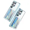 Capa de celular personalizada de acordo com o seu design, capa flip transparente 2 em 1 com porta-cartões, multifuncional, adequada para o telefone Samsung S26