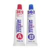 Brother Two Good AB Glue 302 Adhesivo acrílico modificado Pegamento universal fuerte Metal Cerámica Plástico 20 g 80 g