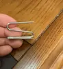 Gancho de Cortina de Aço Inoxidável 304 de 2,0 mm Gancho em S para Cortina Acessórios de Ferragens para Cortina de Aço Inoxidável 304 Gancho