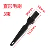 Cepillo Antiestático para Cabello Duro Cepillo Antiestático Industrial Cepillo de Dientes Manivela tamaño pequeño Cepillo para Lavado de Placas de Circuito Limpieza de Placa