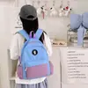 Mochila de Gran Capacidad Estilo Coreano para Niños y Niñas, Bolso Escolar de Moda con Bloques de Color para Estudiantes de Primaria, Mochila de Viaje Infantil 2026
