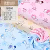 2020 novo tecido de veludo para bebê malha de urdume poliéster tecido estampado de desenho animado roupas de pijama para bebê em estoque fornecimento