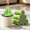 Bolsas de basura de artemisa para cocina, engrosadas y reforzadas, con asas y cordones, para uso doméstico, limpieza de cocina y eliminación general de basura; bolsas de basura de plástico al por mayor