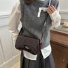 Diseño Nicho Bolso Pequeño Mujer 2025 Primavera Nuevo Moda Distintiva Retro Hombro Bandolera Portátil Bolso Cuadrado Pequeño