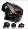 Casco Abatible de Comercio Exterior Más Vendido con Doble Visor, Casco para Vehículos Eléctricos, Casco de Motocicleta Cálido, Casco de Seguridad para Motocicleta