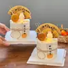 Decoración para Pastel del Festival de Medio Otoño 2025 Adornos de Conejo Luminosos Estilo Chino Flor Luna Llena Pegatina de Feliz Festival de Medio Otoño Enchufe