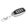 Control remoto inalámbrico de copia 433MHZ, metal, cuatro teclas, para puerta de garaje enrollable, control remoto de código de copia compatible con BFT