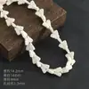 Accesorios Populares Transfronterizos para Joyería DIY de Turquesa, Collares Ensartados a Mano, Accesorios con Cuentas, Turquesa Blanca Sintética, Cuentas Sueltas de Sandía al por Mayor