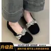 Impresionantes zapatos de mujer estilo francés que aumentan la altura, zapatos de temporada baja para primavera y otoño, nuevo modelo 2026, adecuados para combinar con faldas, cómodos zapatos tipo bailarinas Mary Jane