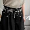 Cadena de cintura de metal para mujer Nueva cadena de moda de alta calidad Decoración falda combinable Cinturón vaquero moderno personalizado
