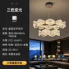 Candelabro de sala de estar de lujo italiano estilo guirnalda, nuevo modelo 2026 lámpara de cristal, vestíbulo de villa, luz para escalera de techo abierto, candelabro de comedor