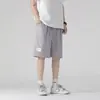Shorts de Verano para Hombre de Seda de Hielo Finos para Exteriores de Secado Rápido Pantalones Casuales para Hombre de Cinco Puntos Pantalones Deportivos de Baloncesto de Playa Modernos Frescos