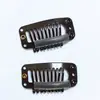 Pinza para el Cabello DIY 3.2cm 9 Dientes Tipo Gota de Agua Pinza para Extensiones de Cabello Pinza BB Invisible Pinza Decorativa para Mascotas Bebé Venta al por Mayor