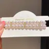 Pulseira Dupla Camada Simples e Fashion com Pérolas e Zircônia, Pulseira Retrô Francesa, Luxo Leve, Sensação de Alto Padrão, Senso de Design