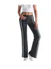 2026 Transfronterizo Amazon Moda para Mujer Color Sólido Cordón Cintura Elástica Pierna Ancha Pantalones Deportivos Casuales Largos