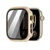 Adecuado para Apple iWatch Series 12: Funda protectora anti-miradas, funda y protector de pantalla integrados con acabado brillante para iWatch Series 12