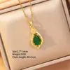 Colar Geométrico Popular Transfronteiriço com Zircônia Incrustada em Cobre para Mulheres, Moda de Luxo Leve, Estilo Verão, Corrente de Clavícula em Aço Titânio Antidesgaste