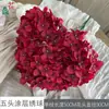Hortênsia Revestida de Cinco Cabeças, Hortênsia Floral, Flor de Seda para Decoração de Arco de Restaurante de Hotel, Flor Artificial para Exibição de Guia de Palco