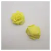 Ventas Directas de Fábrica 4cm PE Borde Rizado Cabezas de Rosa de Espuma Cadena de Luces LED Decoración Flores Rosas del Día de San Valentín DIY