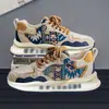 Tênis Novos de Primavera para Homens, Dad Shoes, Tênis Esportivos Versáteis Respiráveis Tendência com Solado Grosso, Tênis Casuais Tendência para Homens Atacado