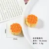 Acessórios para Joias DIY Desenho Animado Comida Artificial Brinquedo Pão Biscoito Cola de Creme Chaveiro Artesanal Capa de Celular Adesivo