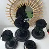 Presente mais vendido para o Dia dos Namorados e Dia das Mães: caixa de presente com cúpula de vidro com flores eternas, design do Pequeno Príncipe, atacado