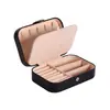 Caja de Joyería de Viaje Portátil Transfronteriza Almacenamiento Aretes Aretes Anillo Collar Caja de Almacenamiento Gran Capacidad Multicapa Hogar