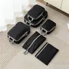 Set de Bolsas de Almacenamiento Multifuncionales para Viaje Transfronterizo, Set de Bolsas de Almacenamiento para Viaje con Compresión para Zapatos, Equipaje y Ropa
