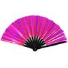 Ventoinha de dez polegadas osso 33cm bambu laser kung fu ventilador PVC ventilador atacado tai chi ventilador artesanato