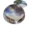 Soporte de Bola para Reproductor de Cristal Tamaño Grande Hemisferio Vidrio Óptico Hemisferio Bola Mágica Dimensional Pantalla Digital Vidrio