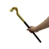 2026 Halloween Muñeca Egipcia Faraón Rey Bastón con Cabeza de Serpiente Cobra Cosplay Juego de Rol