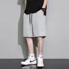 Pantalones Casuales para Hombre, Holgados, de Secado Rápido, Pantalones Deportivos de Seda de Hielo, Pantalones de 5 Puntos, Shorts de Running Ligeros de Verano, Modernos y Versátiles