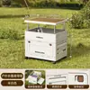 Caja de Almacenamiento Plegable Multifuncional para Camping al Aire Libre, Gran Capacidad, Plegable, Impermeable, Juego de Mesa y Sillas de Camping, Caja de Almacenamiento