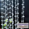 Acrílico cordão de contas de casamento miçanga decoração de casamento cristal cordão de contas de plástico cortina de porta diy pendurar adereços