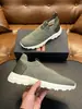 Sapatos Esportivos Masculinos Patchwork de Couro Genuíno Mais Vendidos no Exterior Modernos Respiráveis Flyknit Slip-on Casuais Masculinos