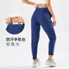 Calça de Corrida Masculina com Três Bolsos, Zíper na Cintura Traseira, Compartimento para Celular, Caimento Solto, Estilo Jogger, Calça Reta Tecida para Treinamento Fitness