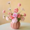 2025 nova flor falsa rosa peônia margarida arranjo de flores em vasos mesa de sala de estar biônico ornamentos decorativos florais